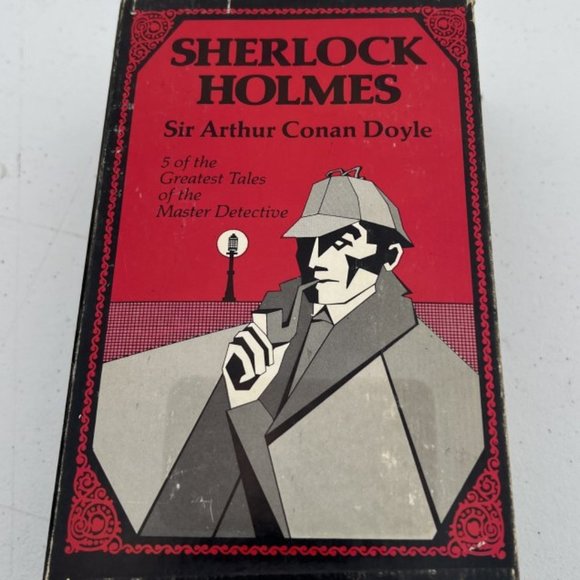 VINTAGE 70S SHERLOCK HOLMES BOOKS - Picture 1 of 3